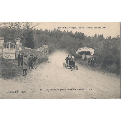 Circuit d'Auvergne.Coupe de Gordon Bennett 1905 